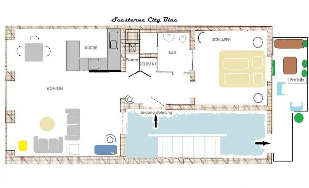 Seesterne City Apartment Konstanz Luaran gambar